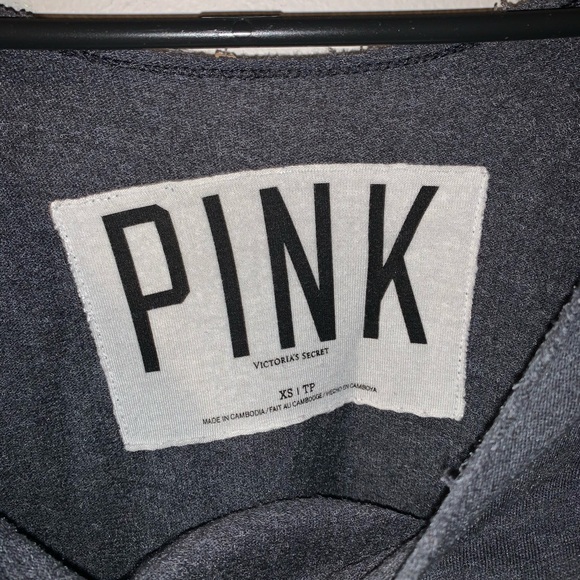 PINK Off The Shoulder Sweater - Picture 2 of 2